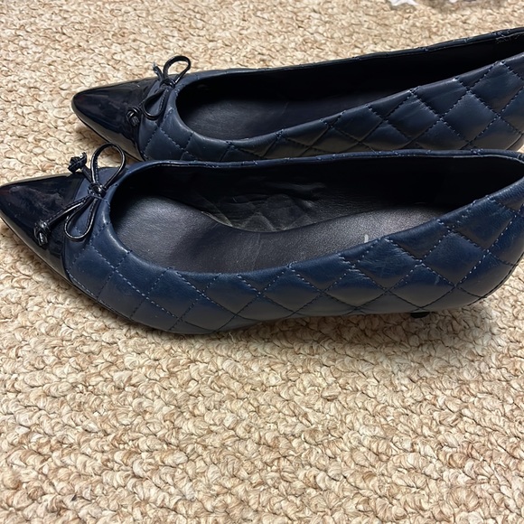 FS/NY navy kitten heels - Picture 2 of 5